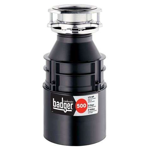 badger 1/3 hp garbage disposal reset button|Badger 5 Garbage Disposal Troubleshooting: Quick Fixes